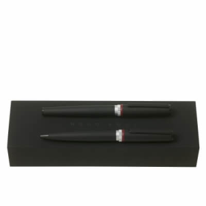 Set Gear Black (ballpoint pen & rollerball pen) - Reklamnepredmety