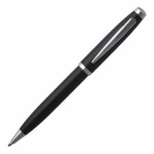 Ballpoint pen Porto Black - Reklamnepredmety