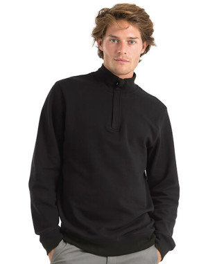 ID.004 Cotton Rich 1/4 Zip Sweat - Reklamnepredmety