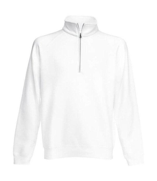 Zip Neck Raglansweat