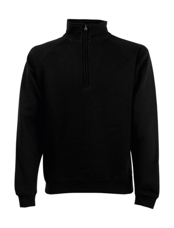 Zip Neck Raglansweat