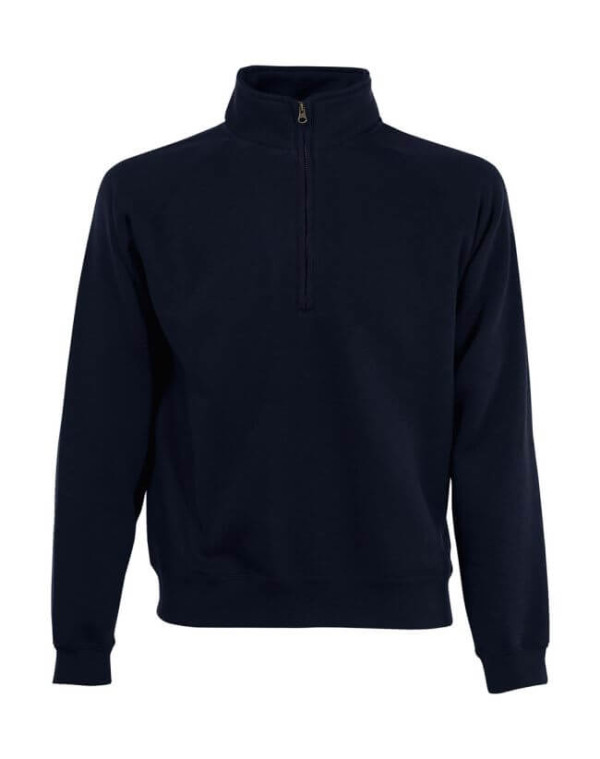 Zip Neck Raglansweat