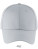 LC03093 Six Panel Cap Blaze - LC03093_Pure-Grey - variant Ls 1000302851