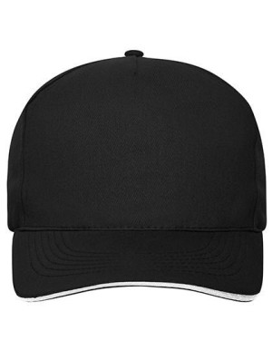 MB6238 5 Panel Sandwich Cap Bio Cotton - Reklamnepredmety