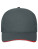 MB6238 5 Panel Sandwich Cap Bio Cotton - MB6238_Graphite_Red - variant Ls 1000304419