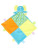 Baby Multi Coloured Comforter with Rattle - MM701_Multi - variant Ls 1000290315