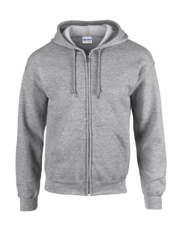 Heavyweight Full Zip Hooded Sweat