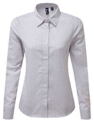 PW352 Maxton Check Womens Long Sleeve Shirt - Reklamnepredmety