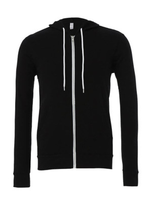 Unisex Poly-Cotton Full Zip Hoodie - Reklamnepredmety