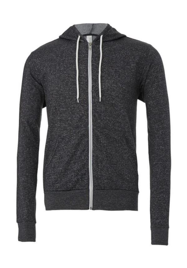 Unisex Poly-Cotton Full Zip Hoodie