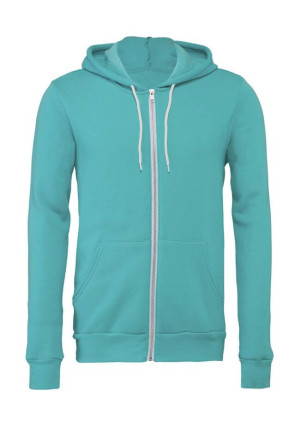 Unisex Poly-Cotton Full Zip Hoodie - Reklamnepredmety