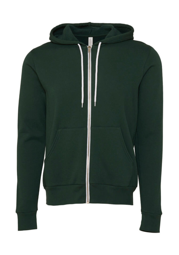 Unisex Poly-Cotton Full Zip Hoodie