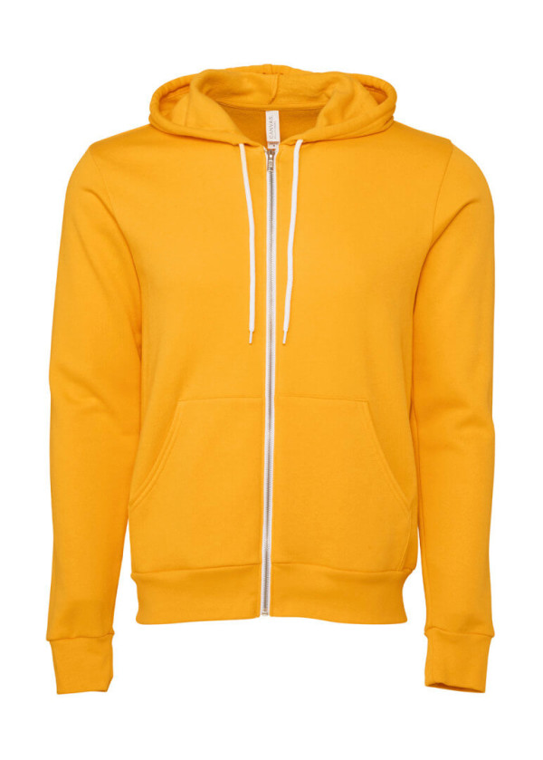 Unisex Poly-Cotton Full Zip Hoodie