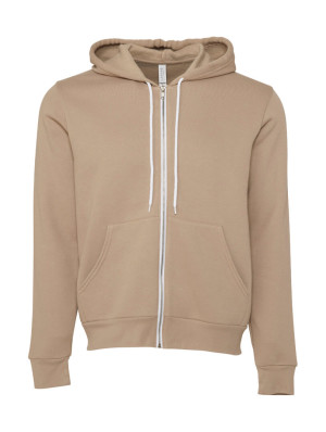 Unisex Poly-Cotton Full Zip Hoodie - Reklamnepredmety