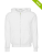 Unisex Poly-Cotton Full Zip Hoodie - mdtgwhite - variant