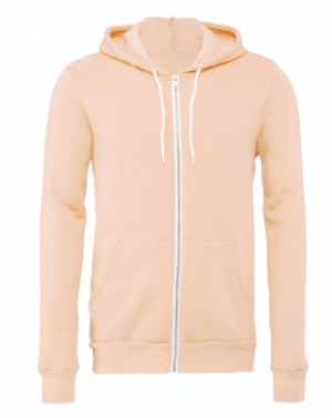 Unisex Poly-Cotton Full Zip Hoodie - Reklamnepredmety