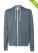 Unisex Poly-Cotton Full Zip Hoodie - mslate - variant