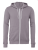 Unisex Poly-Cotton Full Zip Hoodie - mstorm - variant