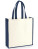 Gallery Canvas Bag - WM600_Natural_French-Navy - variant Ls 1000294010