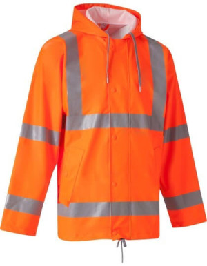 YK450 Hi-Vis Soft Flex Breathable Rain Jacket - Reklamnepredmety