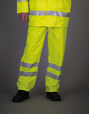 YK451 Hi-Vis Soft Flex Breathable Rain Trousers - Reklamnepredmety