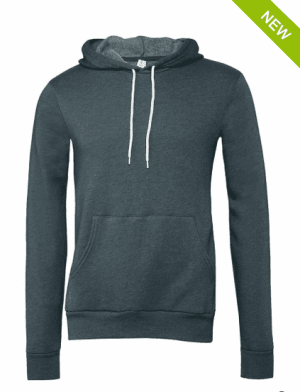 Unisex Poly-Cotton Pullover Hoodie - Reklamnepredmety