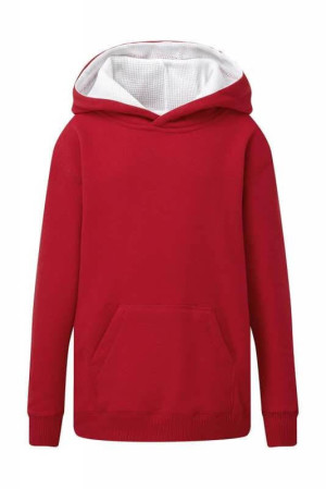 Kids` Contrast Hoodie - Reklamnepredmety