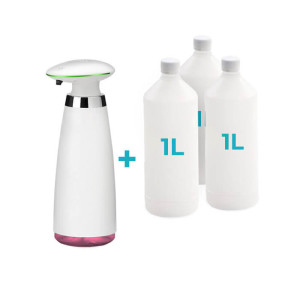 Helpmation dispenser set + 3L alcohol disinfection