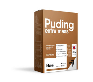 Extra Mass Pudding carton / 6 x 35 g - Reklamnepredmety