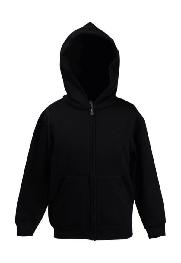 Kids Hooded Zip Sweat