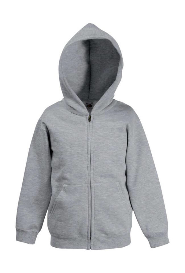 Kids Hooded Zip Sweat