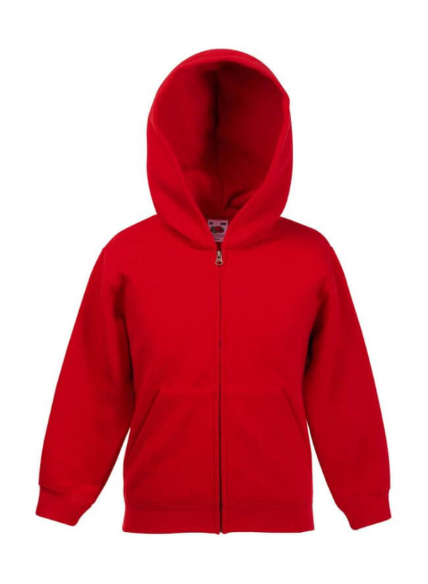 Kids Hooded Zip Sweat