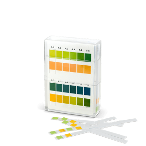 Indication papers Double urine pH control