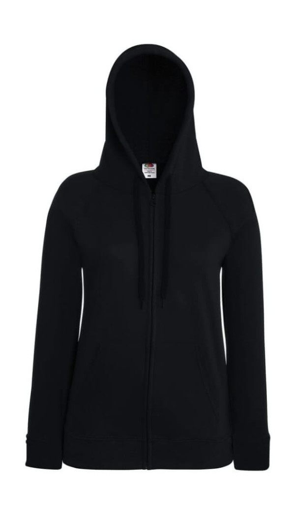 Lightweight Hooded Sweat Jacket Lady-Fit