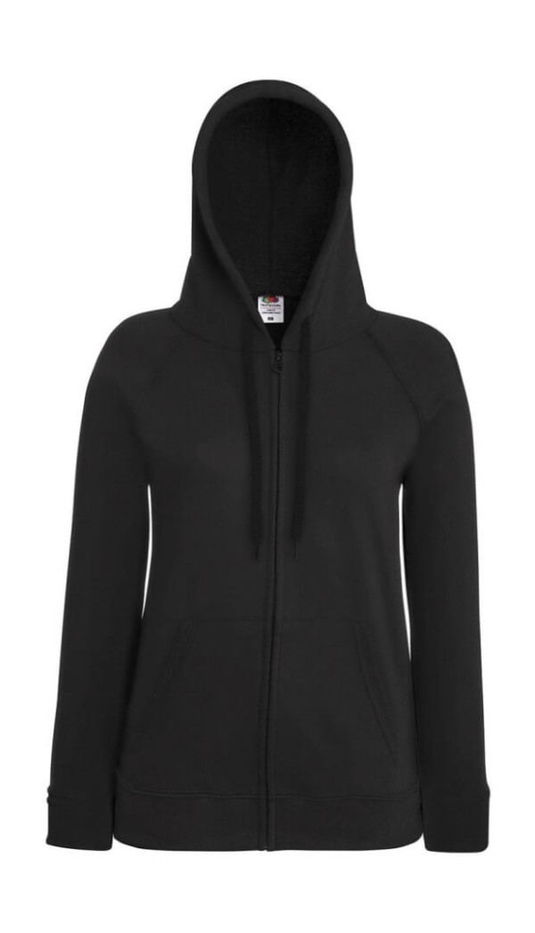 Lightweight Hooded Sweat Jacket Lady-Fit