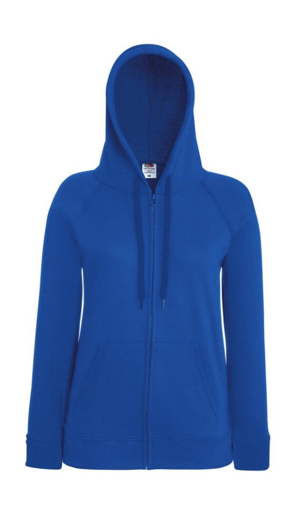 Lightweight Hooded Sweat Jacket Lady-Fit