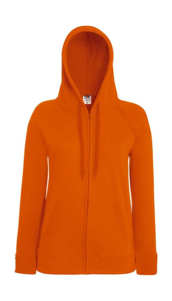 Lightweight Hooded Sweat Jacket Lady-Fit