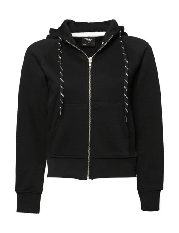 Ladies Hooded Zip Sweat