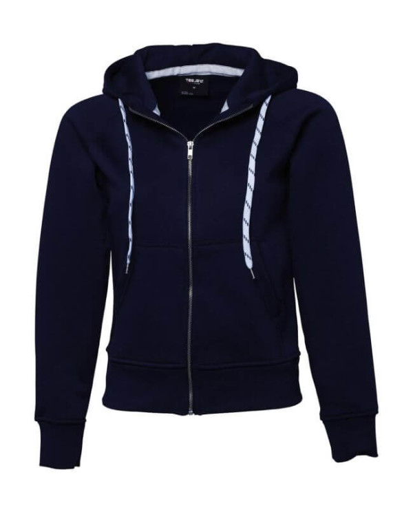 Ladies Hooded Zip Sweat