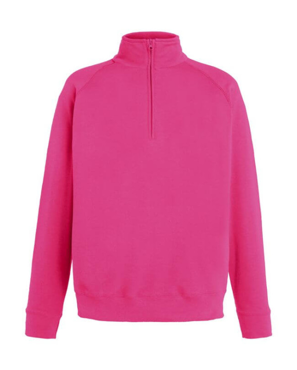 Lightweight Zip Neck Sweat