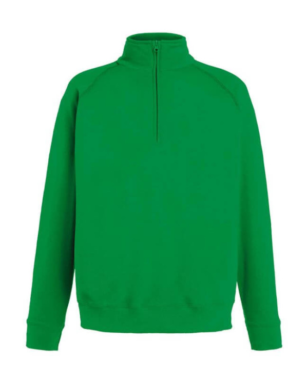 Lightweight Zip Neck Sweat