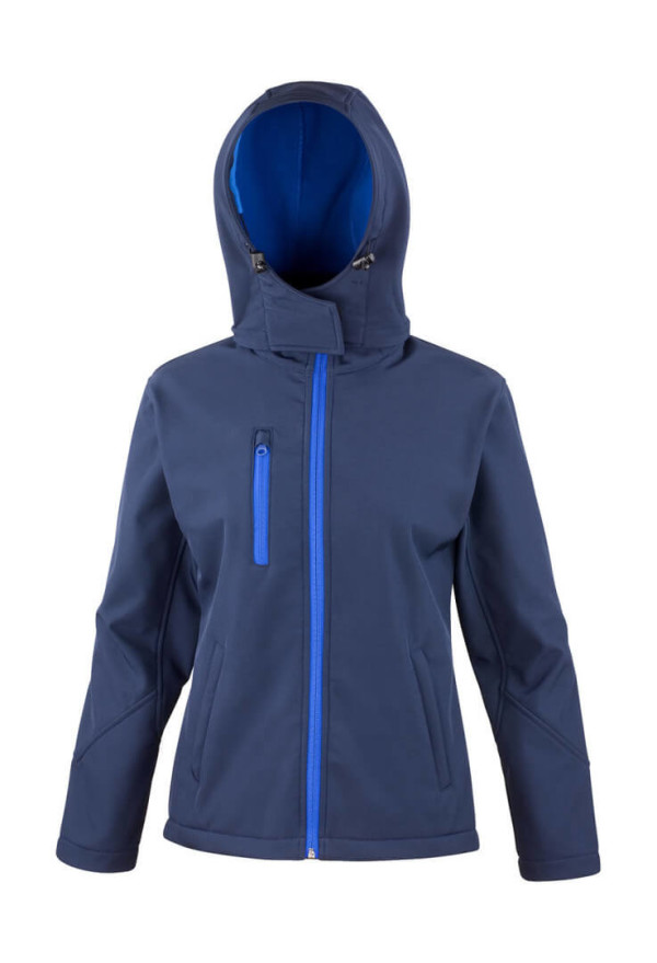 Ladies TX Performance Hooded Softshell Jacket
