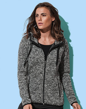 Active Knit Fleece Jacket Women - Reklamnepredmety