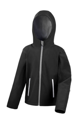 Kids TX Performance Hooded Softshell Jacket - Reklamnepredmety