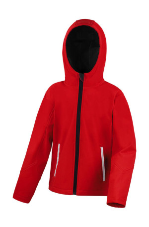 Kids TX Performance Hooded Softshell Jacket - Reklamnepredmety