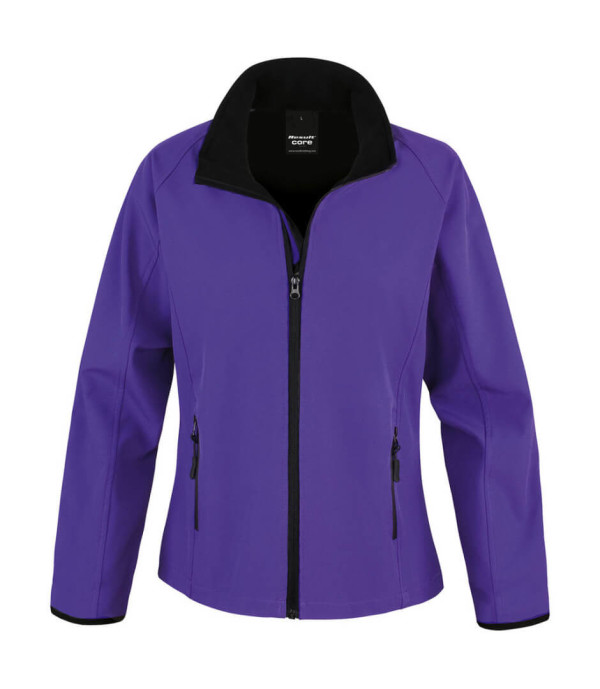 Ladies` Printable Soft Shell Jacket