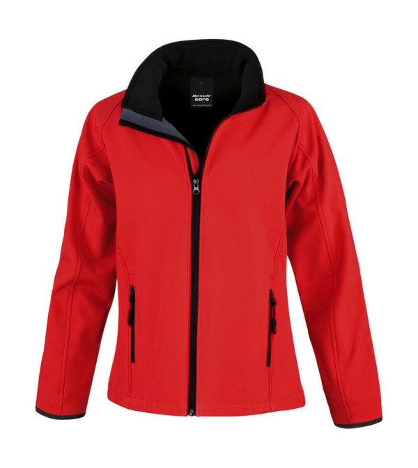 Ladies` Printable Soft Shell Jacket