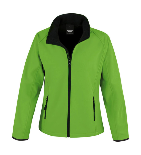 Ladies` Printable Soft Shell Jacket