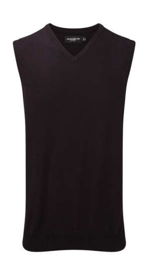 Mens V-Neck Sleeveless Knitted Pullover - Reklamnepredmety