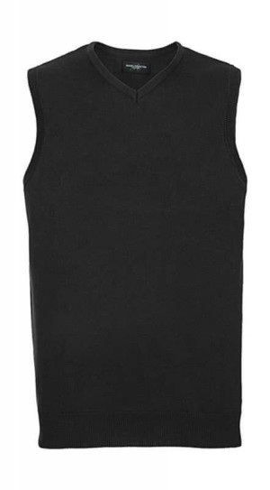 Mens V-Neck Sleeveless Knitted Pullover - Reklamnepredmety
